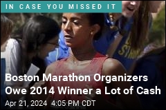 She Won the Boston Marathon in 2014, Is Still Owed $100K