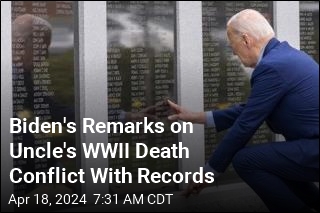 Biden Gets Details of Uncle&#39;s WWII Death Wrong