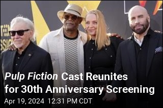 Pulp Fiction Cast Reunites for 30th Anniversary Screening