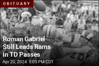 Roman Gabriel Still Leads Rams in TD Passes