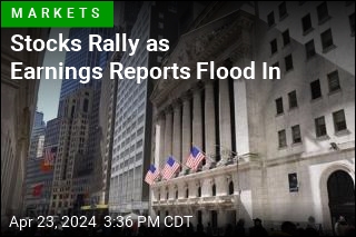 Stocks Rally as Earnings Reports Flood In