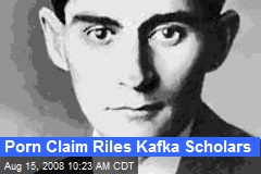 Porn Claim Riles Kafka Scholars