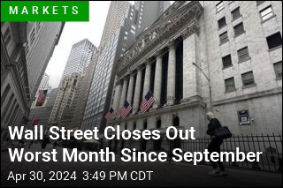 Wall Street Closes Out Worst Month Since September