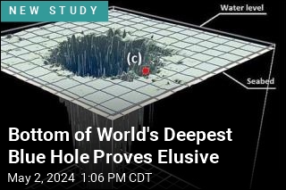 Ocean Sinkhole Is So Deep We Can&#39;t Find the Bottom