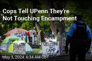 Philly Cops to UPenn: We&#39;re Not Dismantling Encampment