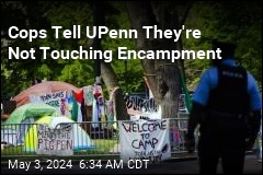Philly Cops to UPenn: We&#39;re Not Dismantling Encampment