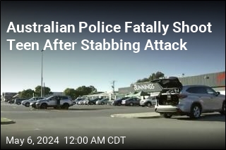 Australian Police Fatally Shoot Teen Who Stabbed Man