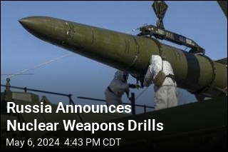 Russia Announces Nuclear Weapons Drills