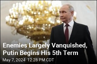 Enemies Largely Vanquished, Putin Begins His 5th Term