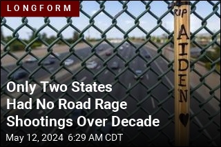 Only Two States Had No Road Rage Shootings Over Decade