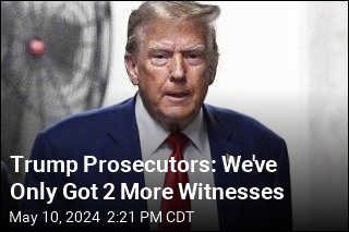 Trump Prosecutors May Rest Their Case Next Week