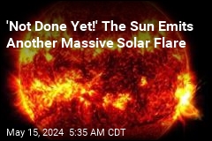 Sun Emits Strongest Flare Since 2005