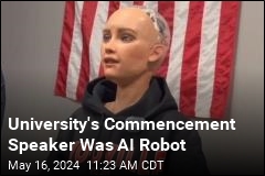 University&#39;s Commencement Speaker Was AI Robot