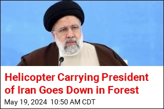 Helicopter Carrying President of Iran Goes Down in Forest