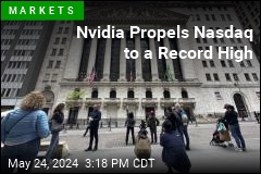 Nvidia Propels Nasdaq to a Record High