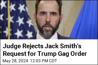 Judge Rejects Jack Smith&#39;s Request for Trump Gag Order