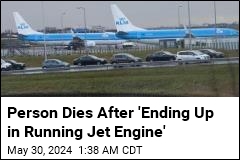 Person Dies After &#39;Ending Up in Running Jet Engine&#39;