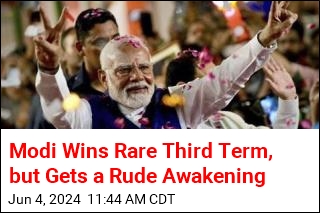 Modi Claims Third Term&mdash;by Surprisingly Narrow Margin