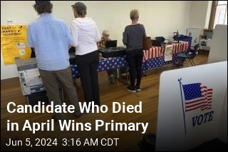 Candidate Who Died in April Wins Primary