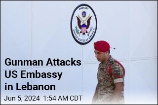 Gunman Attacks US Embassy in Lebanon