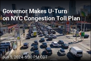 Governor Abruptly Halts NYC Congestion Toll Plan