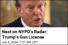 Report: NYPD Seeks to Revoke Trump&#39;s Gun License