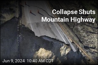 Teton Pass Road Collapses in Mudslide