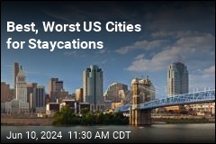 Best, Worst US Cities for Staycations