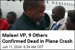 No Survivors in Crash of Malawi VP&#39;s Small Plane