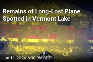 Remains of Long-Lost Plane Spotted in Vermont Lake