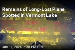 Remains of Long-Lost Plane Spotted in Vermont Lake