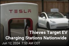 Thieves Target EV Charging Stations Nationwide