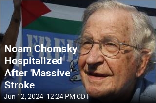Wife: Activist Chomsky Is in Brazil Hospital After 2023 Stroke