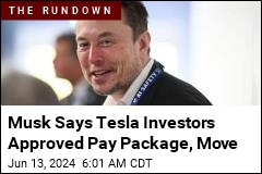 Musk Says Shareholders Approved $56B Pay Package