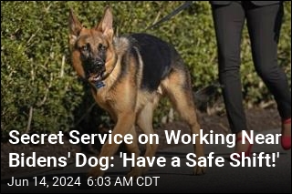 Report: Secret Service Griped Bidens&#39; Dog Should Be Muzzled