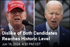 Poll: 25% of Voters Dislike Both