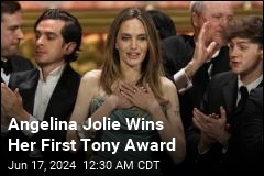 Angelina Jolie Wins Her First Tony Award