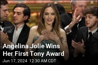 Angelina Jolie Wins Her First Tony Award