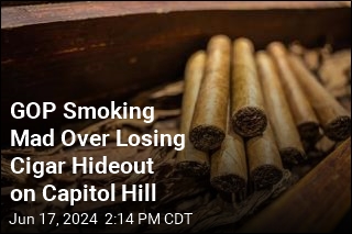 GOP Smoking Mad Over Losing Cigar Hideout on Capitol Hill