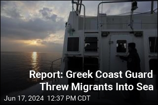 Report: Greek Coast Guard Left Migrants to Die