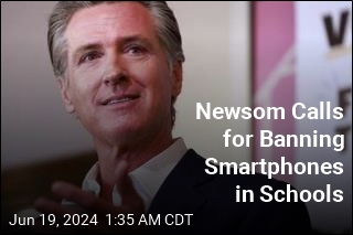 Newsom Wants to Ban Smartphones in Schools