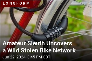 Amateur Sleuth Uncovers a Wild Stolen Bike Network