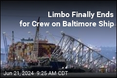Limbo Finally Ends for Crew on Baltimore Ship