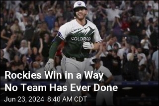 Rockies Win in a Way No Team Has Ever Done