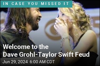 Welcome to the Dave Grohl-Taylor Swift Feud