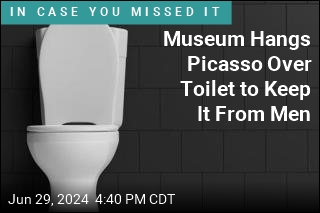 Museum Hangs Picasso Over Toilet to Keep It From Men