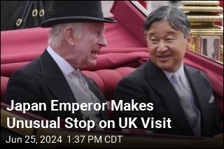 Japan Emperor Makes Unusual Stop on UK Visit