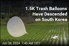 North Korea&#39;s Trash Balloons Disrupt Airport Traffic