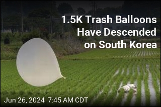 North Korea&#39;s Trash Balloons Disrupt Airport Traffic