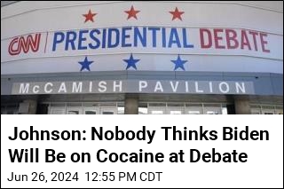 Johnson: Nobody Thinks Biden Will Be on Coke at Debate